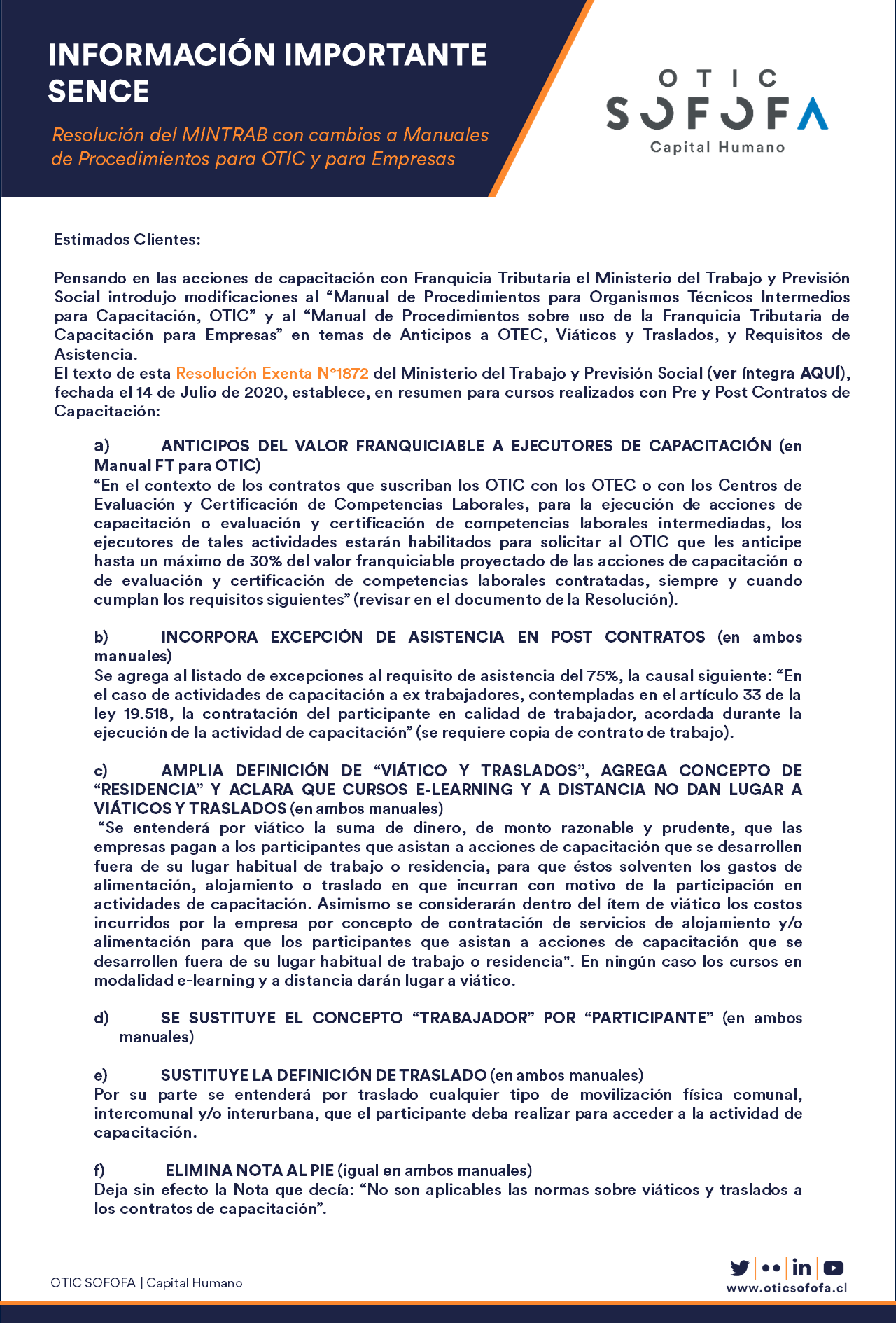 Conoce detalles de la última Resolución del Ministerio del Trabajo