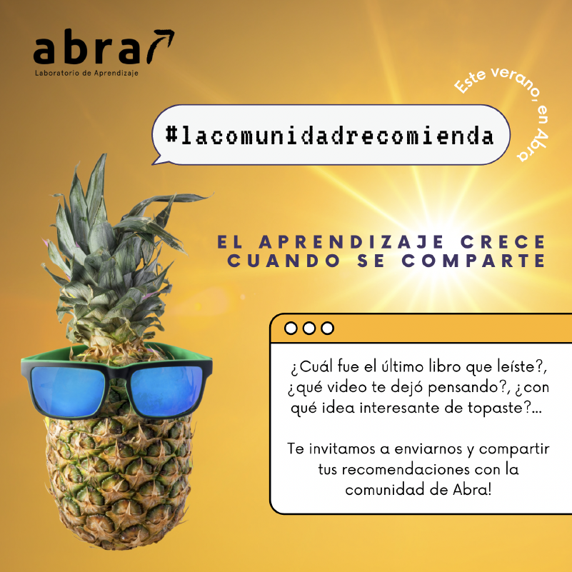 Comunidad Abra comparte recomendaciones